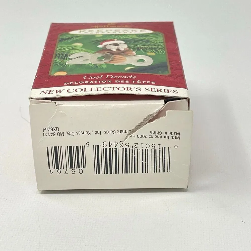 Hallmark Keepsake Tree Christmas Ornament Cool Decade Series 2000 Walrus